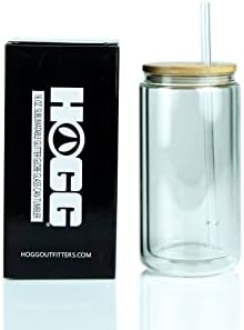 Hogg 16oz Sublimatable Glitter Globe Glass Can Tumbler Case Diy, prilagodljiv, dodajte logotip, vinil, alkoholnu tintu ili