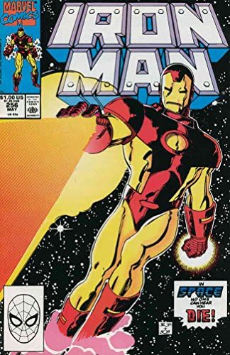 Iron Man 256; comics of the mumbo / John Romita Jr.