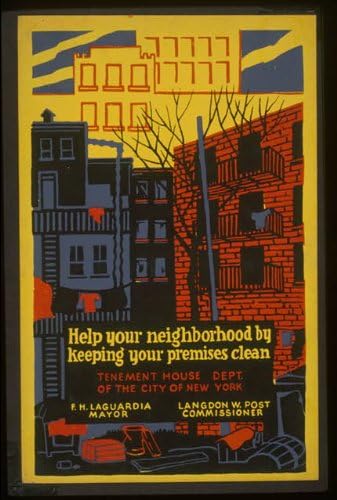 Fotografija HistoricalFindings: Pomozite vašem susjedstvu, Odjel za stambene kuće, New York City, LA Guardia, C1936