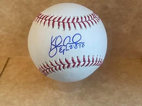 Kyle Gibson Rangers potpisao je autogramirani M.L. Baseball JSA AH66098 - Autografirani bejzbol