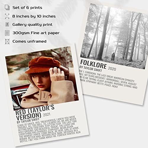 ZJNB Taylor Music Album Cover Limited Edition Plakati, glazbeni plakati