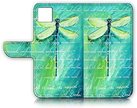 Dizajnerski novčanik s preklopnim poklopcem, dizajnerska Torbica za novčanik, 23001 zeleni vretenc 23001