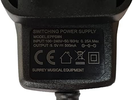 Zamjena napajanja za TC Electronics adapter za izobličenje bonafidnog pufera 9v
