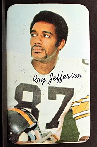 1970. Topps 16 Roy Jefferson Pittsburgh Steelers VG/Ex Steelers Utah