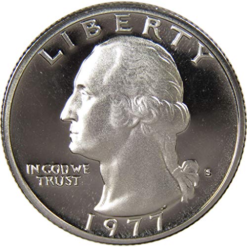 1977. S Washington Quarter Choice Proof 25c COINSKE KOLEKTIBE