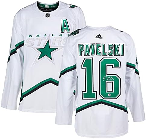 Joe Pavelski potpisao je Dallas Stars Overse Retro Adidas Jersey - Autografirani NHL dresovi