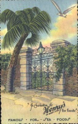 Charleston, razglednica Južne Karoline