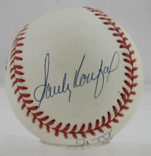 Sandy Koufax Bob Feller Nolan Ryan potpisao je autograf Rawlings Baseball JSA X - Autografirani bejzbol