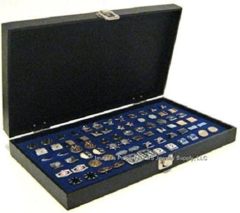 Crna velika čvrsta gornja plava 36 painskih manžeta nakit showcase Storage Organizator zaslon zaslon