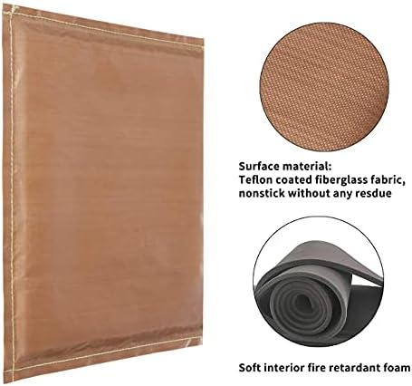 4 Pakiranje toplinske prešanje jastučni paket - 4 veličine Teflon toplina Prešana jastuka, za projekti sublimacije topline