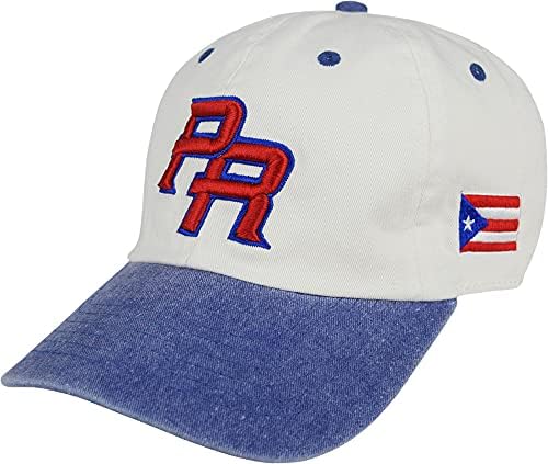 Portoriko pr Flag Hat Hat tata vezeni kapica zakrivljena bejzbol zakrivljena nestrukturirani račun