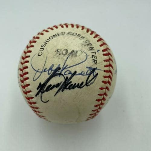 1990. Tim Philadelphia Phillies potpisao je bejzbol Nacionalne lige s JSA CoA - Autografirani bejzbol