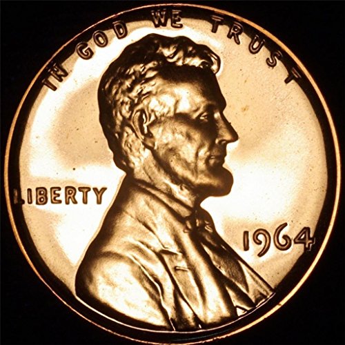 1964. Lincoln Memorial Penny Cent Gem Proof US MINT