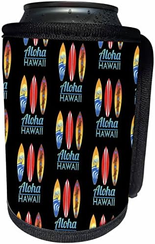 3Drose Aloha Hawaii uzorak za surfanje s retro ploča
