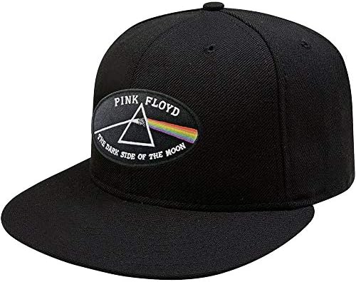 Pink Floyd muški tamna strana mjeseca Black Border Snapback bejzbol kapa crna
