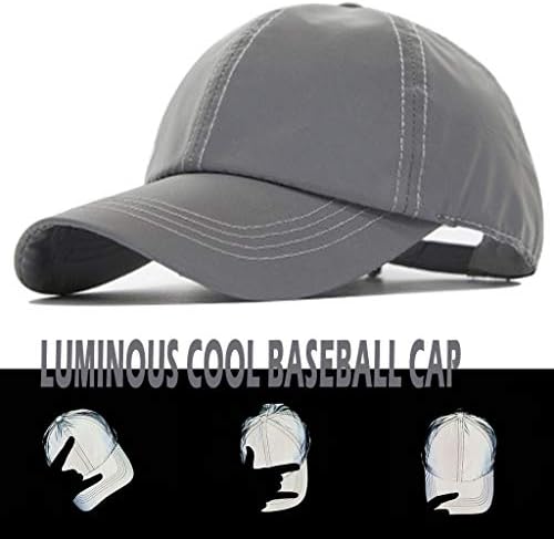 Baseball kape za muškarce Podesiva bejzbol kapica Svjetlosni atletika moda Reflektivni za odrasle kape za bejzbol kape za