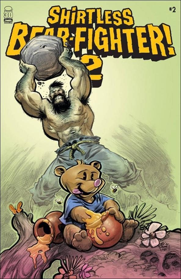 Hrvač medvjeda bez majice! 22 PA/PA ; strip slika | varijanta Vinnie-Pooh u mjerilu 1:10