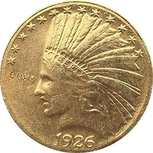Izazov kovanica 24-K Gola-Plansa SAD-a 1915. 2 1/2 dolara franaci Kopiranje Kopiranja Kopiranje ukrasa Zbirka poklona Kolekcija