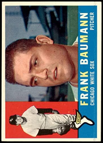 1960 Topps 306 Frank Baumann Chicago White Sox Ex/MT+ White Sox