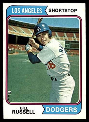 1974. Topps 239 Bill Russell Los Angeles Dodgers Ex Dodgers