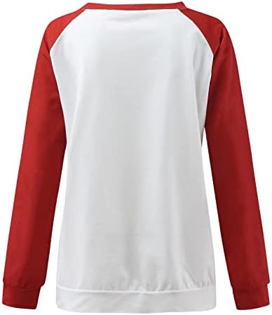 Valentinovo Plus veličine pulover žene okrugli vratni vrhovi dugih rukava Pulover Love Heart Grafički gornji par košulje
