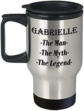 Gabrielle - Čovjek mit o legendi Awesome poklon šalice za kavu - Putnička šalica od 14oz