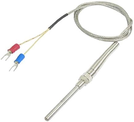 Kabel osjetnika temperature termoparovi X-DREE E Type 50x5mm 500C 3,3 ft 1 metar (E Type 50x5mm 500C sonda sensore di temperatura