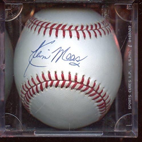 Kevin Maas jednostruki potpisani oal smeđi bejzbol hologram - autogramirani bejzbols
