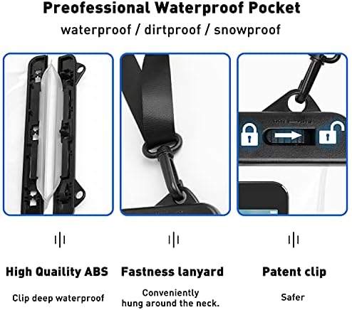 Univerzalna vodootporna futrola, torbica za suhu vrećicu za iPad vodootporna futrola s visokim dodirom za ipad pro 11/10.5/9.7.New