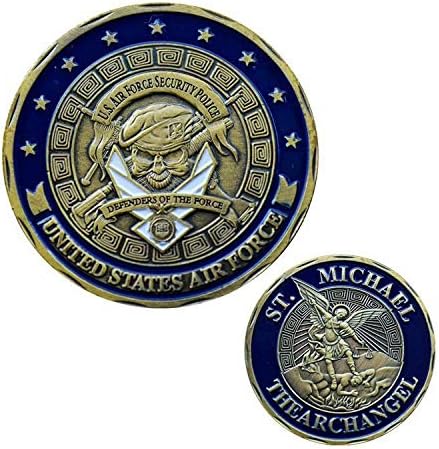 Arkanđeoski vojni zrakoplovni novčići Coin Sjedinjene Države Policija za sigurnost zrakoplovnih snaga Kolekcionarski poklon