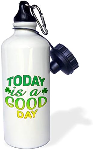 3Drose danas je dobar dan Shamrocks St Patricks Day, 3Dramm - boce s vodom