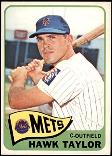 1965. Topps 329 Bob 'Hawk' Taylor New York Mets Ex/MT Mets