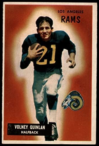 1955. Bowman 157 Volney Quinlan Los Angeles Rams Ex Rams San Diego St.