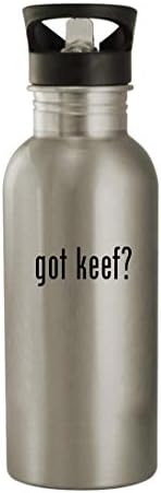 Knick Knack pokloni su dobili Keef? - 20oz od nehrđajućeg čelika Vanjska boca vode, srebrna