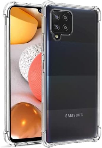 Smiruju se za Samsung Galaxy A42 5G futrola za telefon, [Anti-Sccratch] Fleksibilni ultra tanak fit meka guma TPU, odbojnik