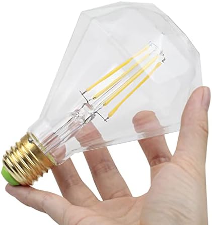 Edison Diamond LED žarulja Vintage nostalgična neutralna bijela žarulja sa žarnom niti 4000 926 Ukrasna dijamantna žarulja