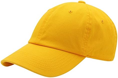 Vrhunska bejzbolska kapa za muškarce i žene-pamučni tatin šešir jednobojan