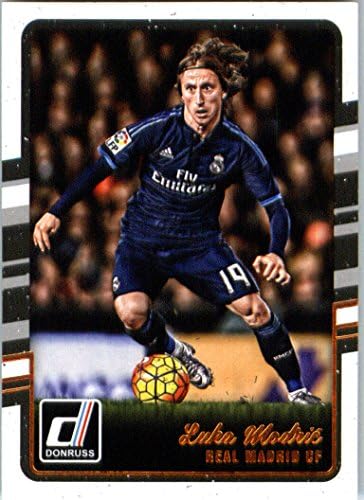 Donruss 143 Luka Modrić Real Madrid CF nogometna kartica-metvica