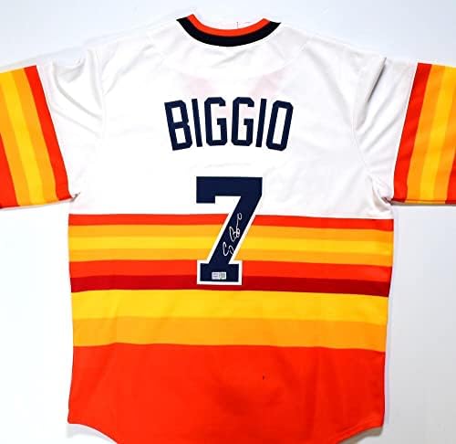 Craig Biggio Autografirani Houston Astros Rainbow Nike Jersey - Tristar *Silver - Autographd MLB dresovi