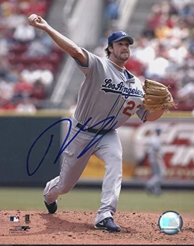 Derek Lowe Los Angeles Dodgers potpisao je Autographed 8x10 Fotografija W/COA