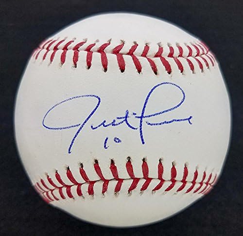 Justin Turner Autografirani bejzbol autentični