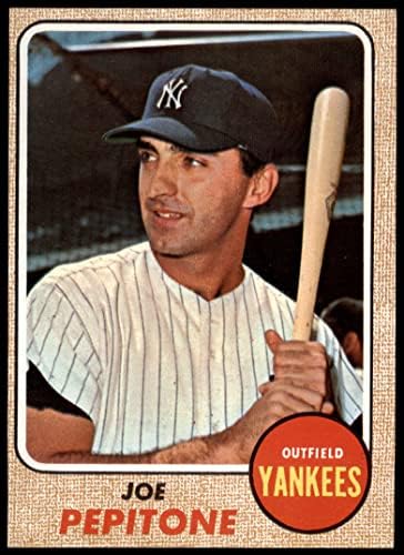 1968. Topps 195 A Joe Pepitone New York Yankees Ex Yankees