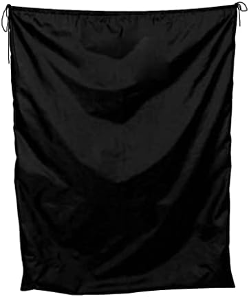 Menolana Veliki kapacitet jednostruka vreća vodootporna vreća Organizator odjeće - crno, 50x70 cm
