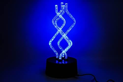 LED rotacijska svjetiljka plazma ploča znanstvena igračka s plazma diskom Mandold otmjeni Klupski dekor i pokloni za znanstveno