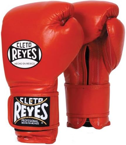 Cleto Reyes Kuka i petlja kože za trening bokserskih rukavica - 12 oz - crveno