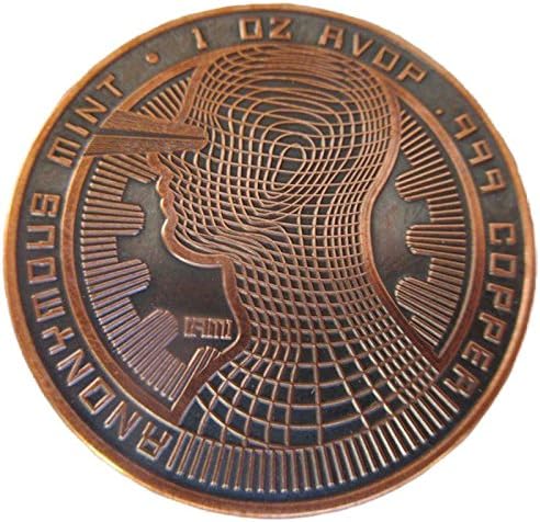 JIG Pro Shop Bitcoin Series 1 Oz .999 Čisti bakreni medaljon