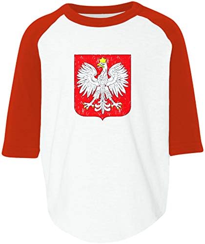 Amdesco poljski grb poljski polska bijeli orao majica raglan košulja