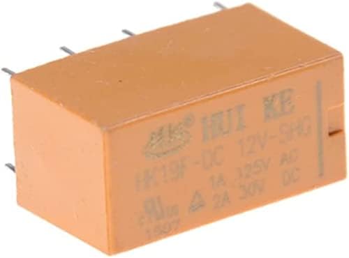 Relej 10pcs / lot 8-pinski relej napajanja od 19 do 12 do mini relej napajanja PCB komplet Tip