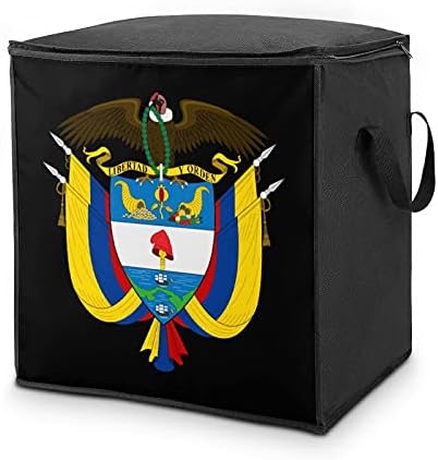 Grb Republike Kolumbije. Velika kutija za organizator za odlaganje od pokrivača na vrhu