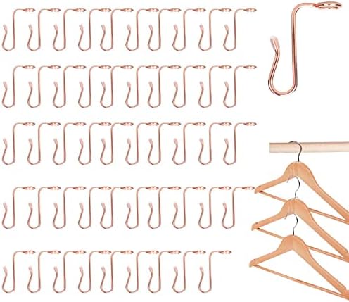50 komada kuke za vješalice za odjeću Nadograđeni metalni baršunasti vješalica za ekstenzijske kuke za vješalice za različite